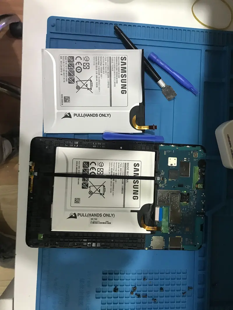 Samsung Galaxy Tab tablette batarya değişimi